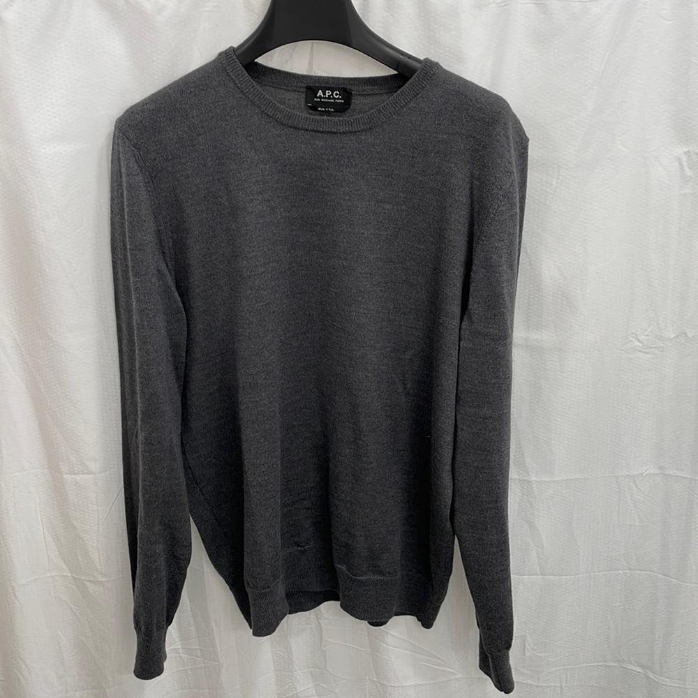 A.P.C. merino wool crew sweater